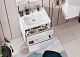 Тумба с раковиной Roca The Gap 60 2 ящика A857397806, белый глянец