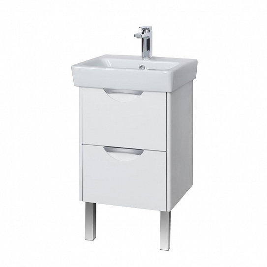 Тумба без раковины Акватон "Сильва 60" дуб полярный 1A211801SIW70