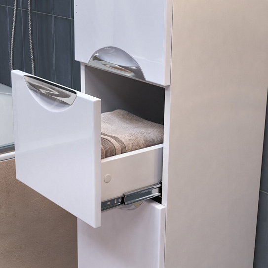 Пенал для ванны VIGO CALLAO 2-300 с бельевой корзиной