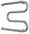 Полотенцесушитель водяной Terminus М-образ с полкой 500х532 4620768880339