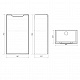 Тумба напольная правая MIRSANT Soho Quadro 40 УТ000082467 (раковина Fest-40)