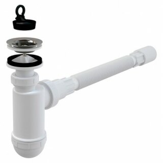 Сифон для умывальника AlcaPlast A41+A71