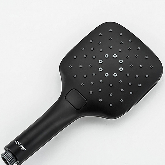 Душевая система с тропическим душем Gappo G2407-6 черный