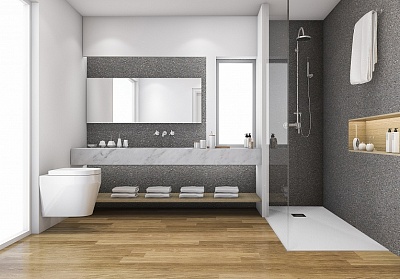 Поддон из литьевого мрамора Good Door Essentia БЕЛЫЙ 1200x800