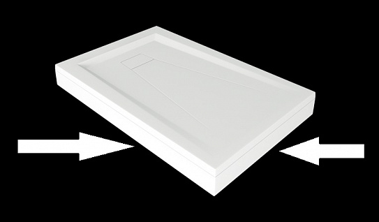 Экран для поддона Good Door Атриум 130*900 (маг.застежка)