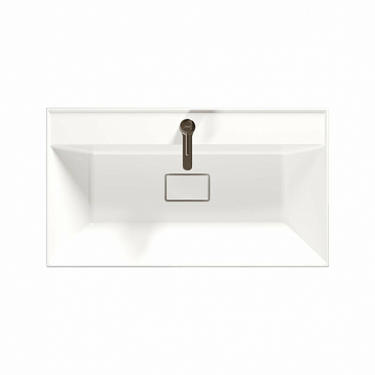 Раковина мебельная из литьевого мрамора MIRSANT Style 80 УТ000078816