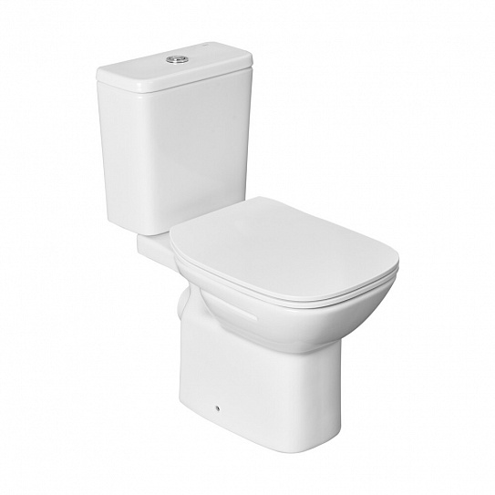 Сиденье Roca Debba микролифт, тонкое, быстрое снятие, дюропласт 8019D2003