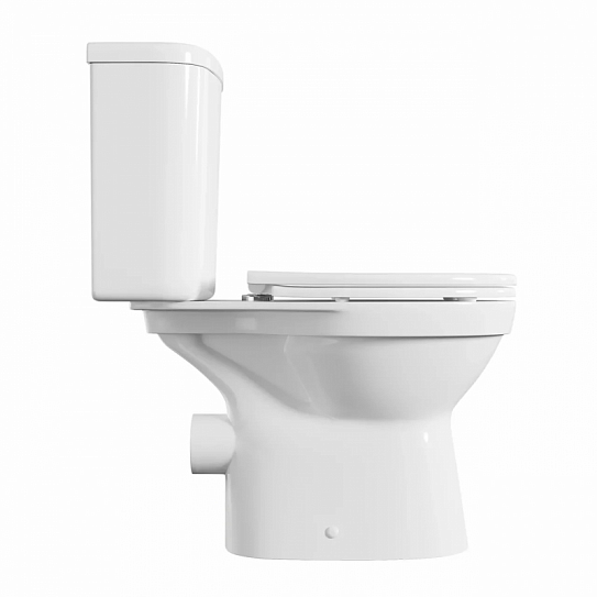 Напольный унитаз компакт Vitra Norm Fit с микролифтом 9844B099-7205