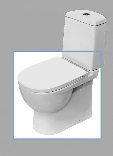 Чаша унитаза (без стульчака) Sanita Luxe "Best" WC/Best/N/WHT.G/S1