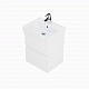 Тумба под раковину Roca Oleta 50 белый глянец, 2 ящика, A857638806