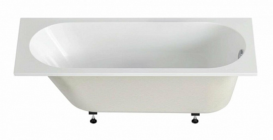 Ванна из литьевого мрамора BAS Марбея 180х80 см  ВА00037