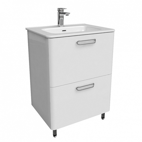 Тумба напольная с умывальником 60 см Iddis Brick BRI60WFi95K