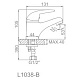 Смеситель для умывальника Ledeme L1038-B