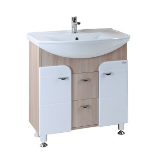 Тумба без раковины Onika СТИЛЬ 75.13 комбинированная (107512) (рак.184111)