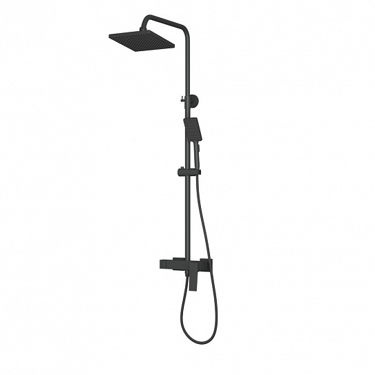 Душевая система Rush Thira без излива TR3635-40Black