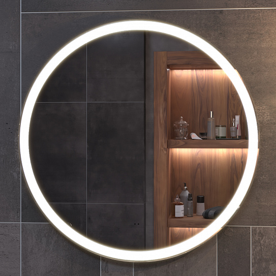 Зеркало круглое 70 см VIGO Cosmo 700 Comfort (подсветка, антизапотевание)