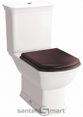 Унитаз-компакт Vitra Serenada 9722B003-7204 сиденье деревянное