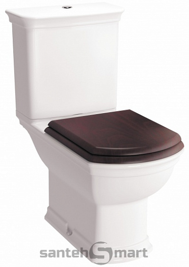 Унитаз-компакт Vitra Serenada 9722B003-7204 сиденье деревянное