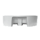 Раковина накладная Sanita Luxe Best Shelf 43 BST43SLWB01SH