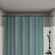 Карниз для ванной комнаты 110-200 см, черный матовый, IDDIS, RSB0120i14
