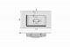 Раковина мебельная Modul 80 Velvex 4627173210430 из литьевого мрамора