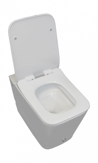 Приставной безбачковый унитаз с функцией импульсного смыва Ceruttispa Disgrazia Pulse CT7269