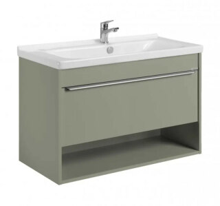 Тумба под раковину Aquaton Хоуп 100 Хаки 1A287401HP9D0 (под ум-к Миранда 100)
