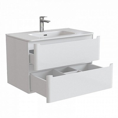 Тумба подвесная с раковиной 80 см IDDIS Edifice EDI80W0i95K