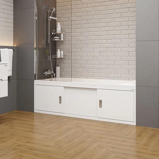 Экран под ванну 170 белый МОНАКО КУПЕ ЭКОНОМ (517014) Onika 517014