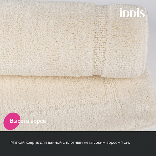 Коврик для ванной комнаты 90x60 Iddis Promo PSQL01Mi12
