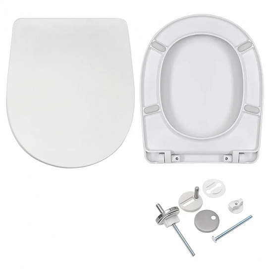 Сиденье для унитаза Sanita Luxe Classic дюропласт, микролифт 0108086