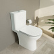 Унитаз безободковый напольный Vitra Vortex M50 тонкая крышка-сиденье с микролифтом 9889B003-7200