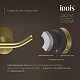 Крючок двойной IDDIS Дюна (Duna) DUNMG20i41 золото матовое нержавеющая сталь
