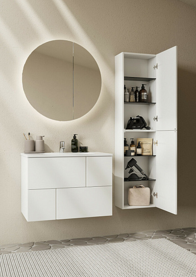 Шкаф-колонна 1600 PILAR белая Roca A857670472