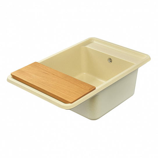 Мойка гранитная Акватон Беллис 780 х 510 шампань 1A725032BS290