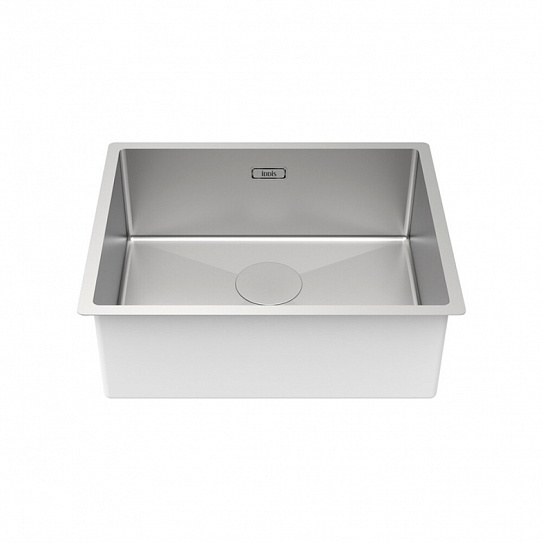 Мойка кухонная Edifice 54х44, для подстольного монтажа IDDIS EDI54S0i77 нержавеющая сталь, цвет сатин