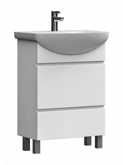 Тумба под раковину Vigo Wing 600-0-2 tn.WIN.BAL.60.2Y белый