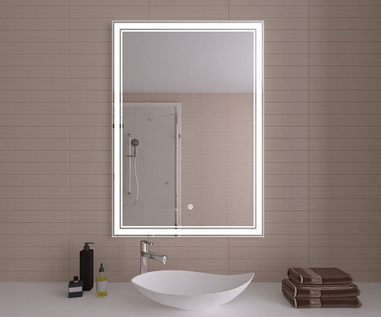 Зеркало с подсветкой Caiman Corsica New 70х100