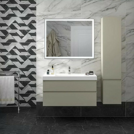 Мебельная раковина 100 CUBO белая глянцевая Kerama Marazzi CU.wb.100