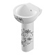 Раковина Sanita Luxe Аrt. Flora 49 ARTSLWB10