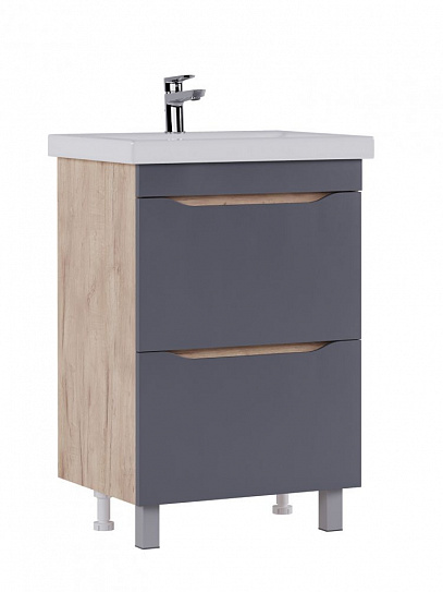 Тумба под раковину VIGO Wave 600-0-2 (Como) дуб золотой