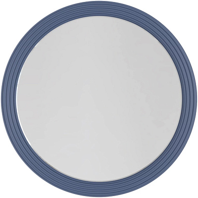 Зеркало с подсветкой La Fenice Terra 80 см, синий мат. FNC-02-TER-BG-80