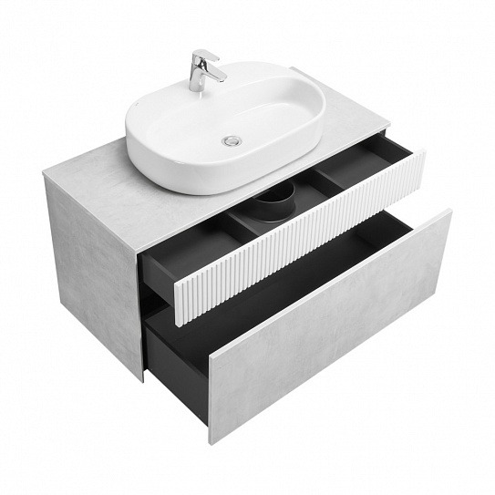 Тумба под раковину AQUATON Марбл 100 1A276301MH4C0