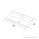 Раковина Iddis Wash Basin 0069000i28
