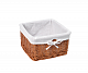 WK Dinkel WB-580-M Плетеная корзина с крышкой 30*30*18