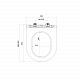 Универсальное сиденье для унитаза IDDIS Optima Home Soft Close Easy Fix 006 006DPSEi31 дюропласт