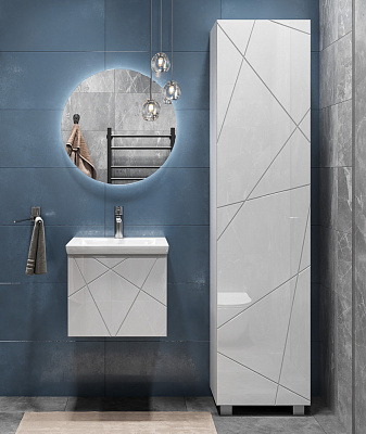 Тумба с раковиной Vigo Geometry 500-0-1 навесная