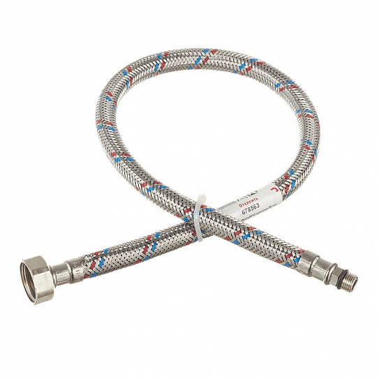 Подводка тонкий штуцер М-10 Х 1/2 " 60 см MATEU короткий 721060085