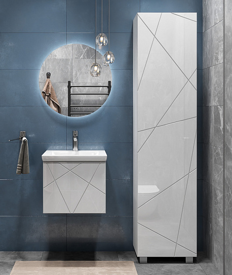 Тумба с раковиной Vigo Geometry 500-0-1 навесная