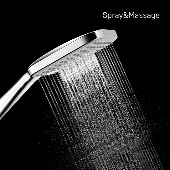 Лейка для душа Milardo 3F Ideal Spa ILS3FCSM18